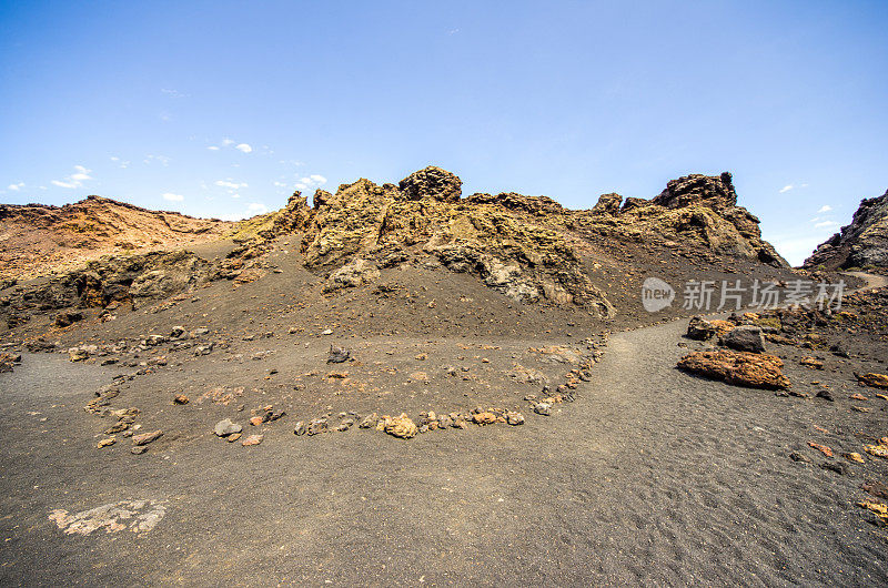 火山el cuervo lanzarote日加那利群岛